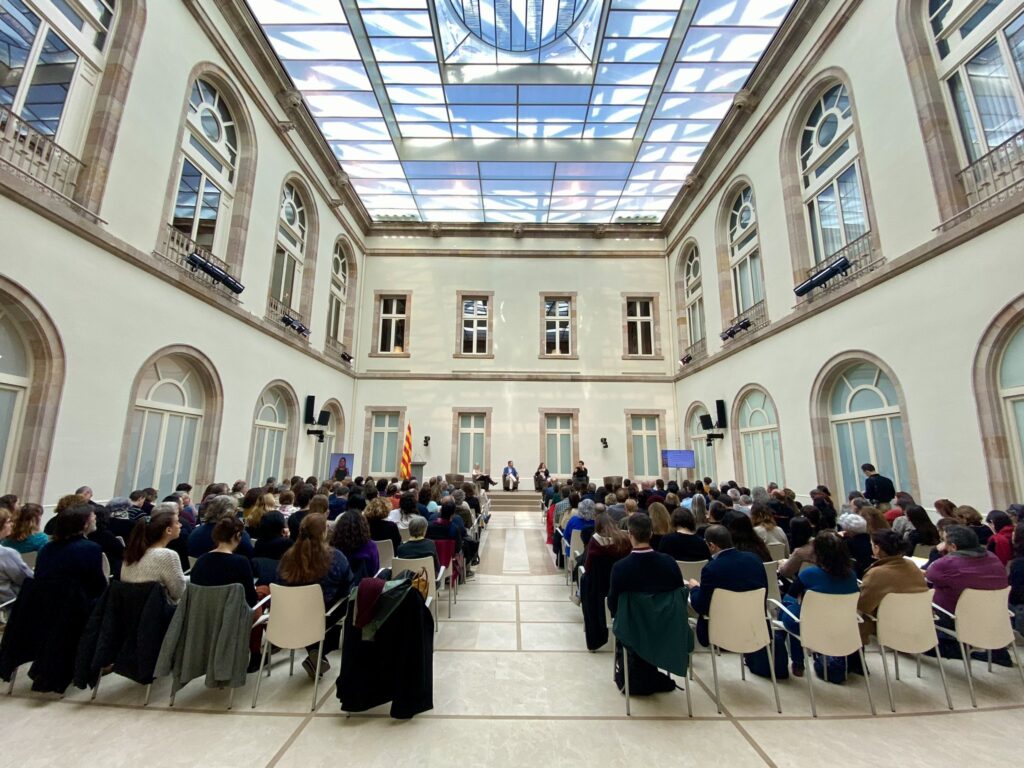 Jornada de pau al Parlament 2024.